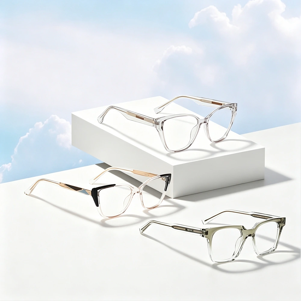 Colored Core Wire Temple Glasses Colored Core Wire Temple Glasses