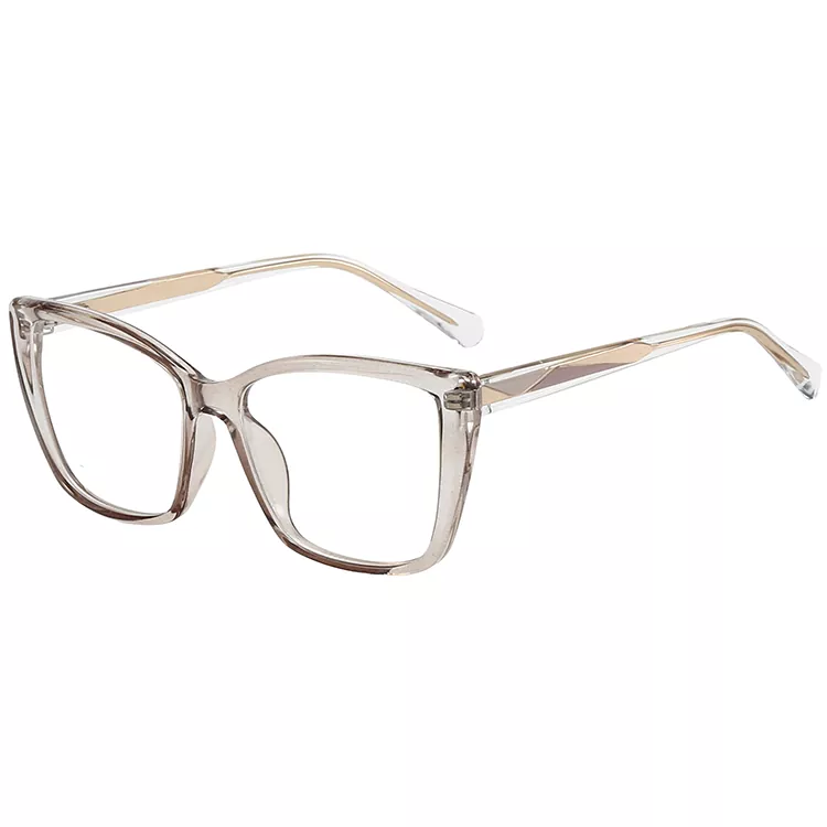 Geometric Pattern colored Core Wire Temple Frames