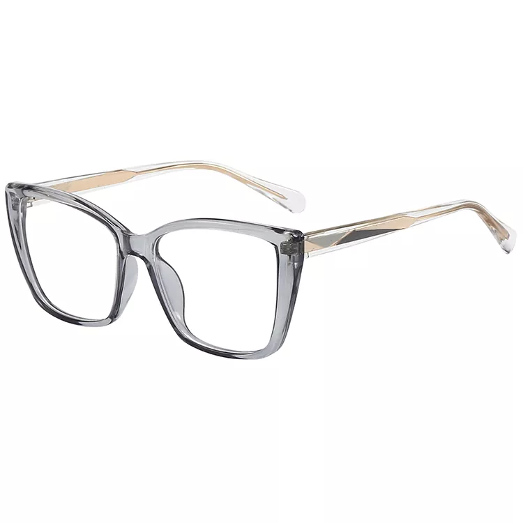 Geometric Pattern colored Core Wire Temple Frames