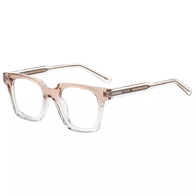 Diamond Arrow Colored Core Wire Temple Glasses