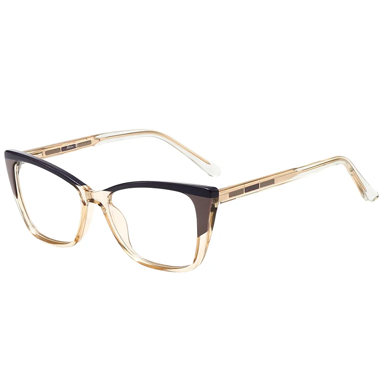 Linear Grid Pattern Colored Core Wire Temple Glasses Linear Grid Pattern Colored Core Wire Temple Glasses